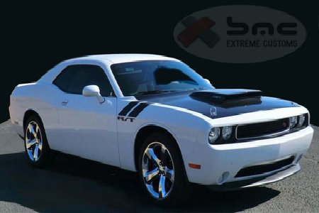 BMC Fiberglass Boss Pack Hood 08-up Dodge Challenger - Click Image to Close